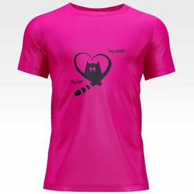 Прикольные футболки: My Cat My Heart